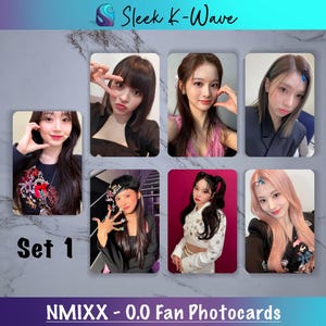 NMIXX - Cartes photo K-pop O.O personnalisées faites par des fans
