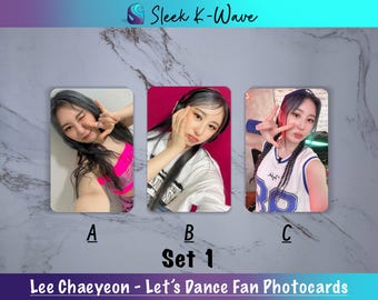 LEE CHAE YEON - Let's Dance Custom Fan-Made K-pop Photocards