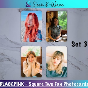 BLACKPINK - Cartes photo K-pop Whistle personnalisées faites par des fans