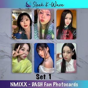 NMIXX - Cartes photo K-pop DASH personnalisées faites par des fans