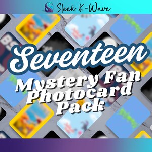 Seventeen Custom Fan Photocard Mystery Pack