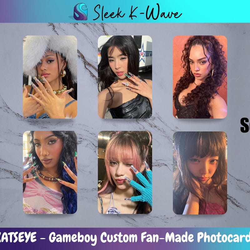 Megan Katseye Photocard - Etsy