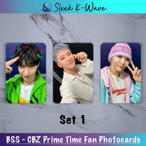 BSS (Seventeen) - Cartes photo K-pop personnalisées CBZ Prime Time faites par des fans