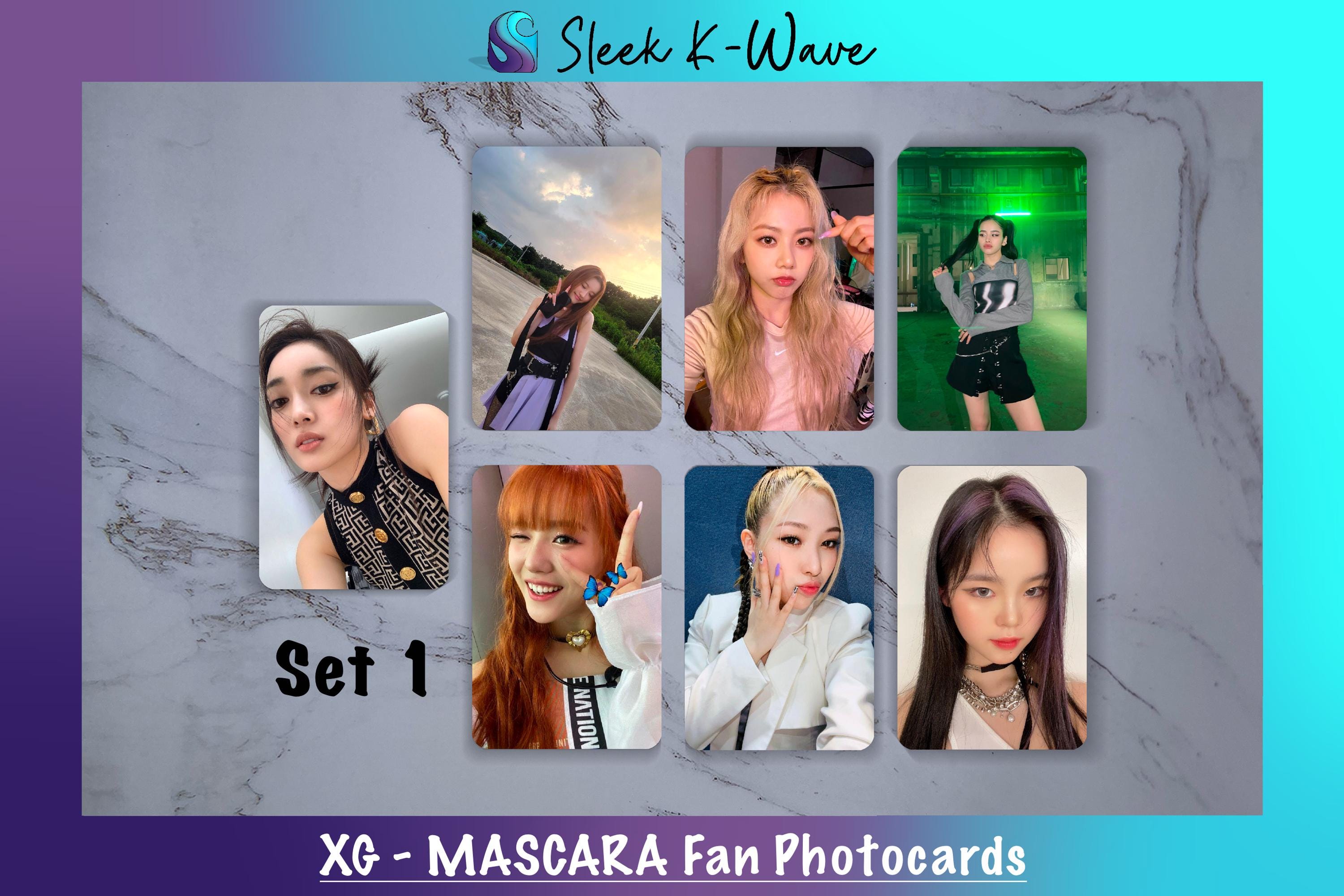 XG 3rd Single Album Shooting Star + Harvey photo card set | eBay