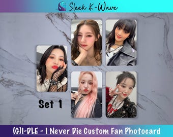 GIDLE - TOMBOY Custom Fan-Made K-pop Photocards
