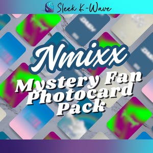 Pack mystère de cartes photo personnalisées NMIXX