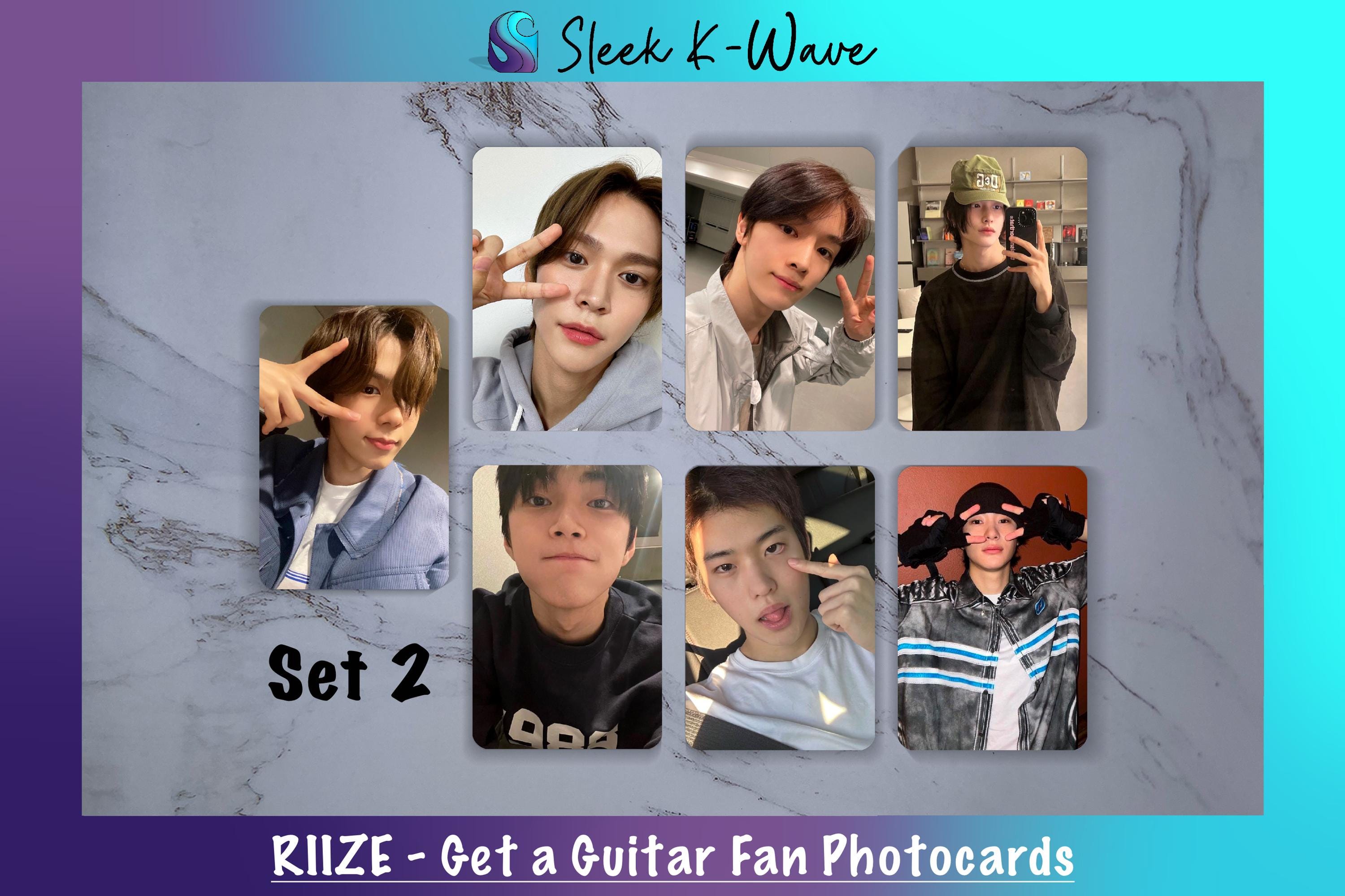 RIIZE - Get A Guitar Custom Fan-made K-pop Photocards - Etsy