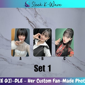 Minnie ((G)I-DLE) - SES cartes photo K-pop personnalisées faites par des fans