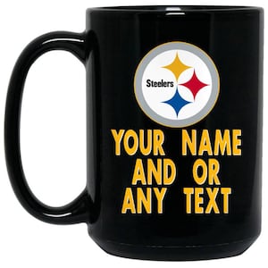Team Sports America Pittsburgh Steelers, 17oz Boxed Travel Mug