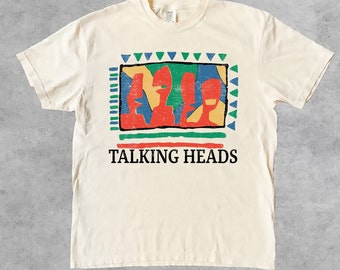 Comfort Colors® Talking Heads Amarillo Este debe ser el lugar Meme Regalo Camiseta divertida Estilo Unisex Gamer Cult Movie Music Camiseta