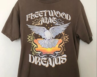 Vintage Retro Fleetwood Mac T-shirt, Fleetwood Mac Merch, Vintage Shirt, Retro Tshirt, Stevie Tshirt Rock and Roll Shirt