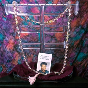 PHENOMENAL WOMAN by Maya Angelou Poetry Prayer Beads | Pop-Culture Prayer Beads | Pagan Rosary | Custom Mala | Alternative Gifts | OOAK