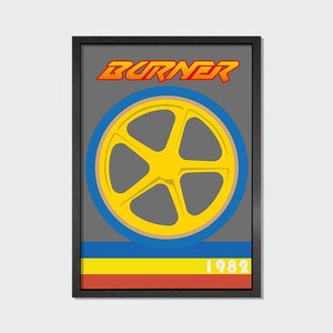 Raleigh Burner - "BMX” – Arte de pared – Impresión personalizada – Personalizado – Imagen de alta calidad
