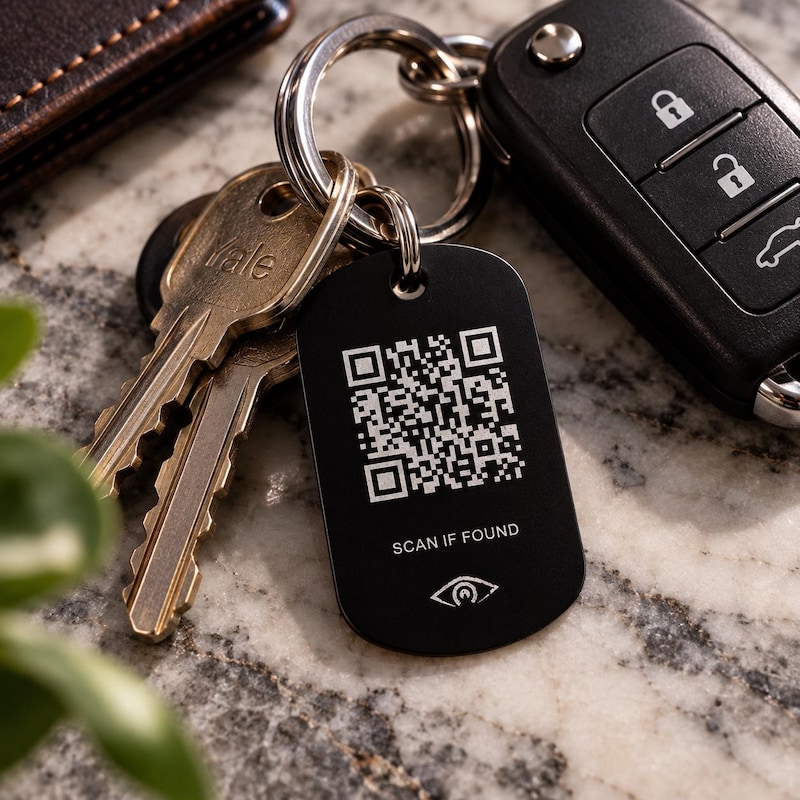 Lost Pet Tags Qr Code - Etsy