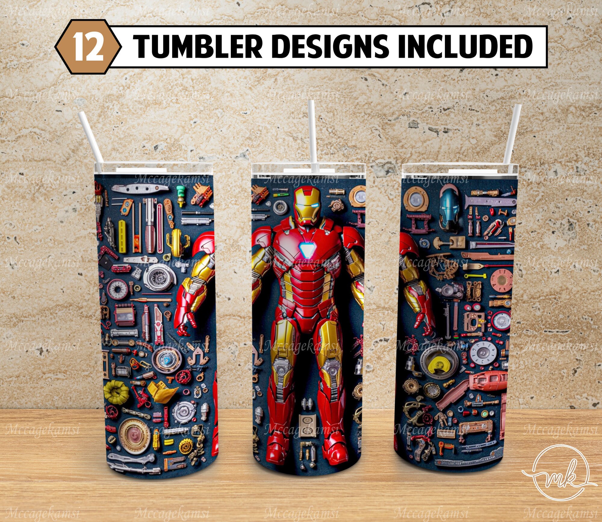 Köp Marvel Iron Man 3D figurine tumbler till bra pris - Filmhyllan
