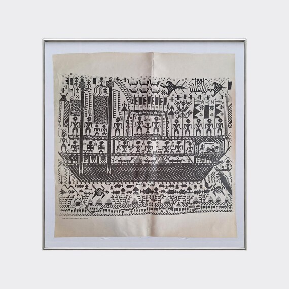 HISTORIA No.05 — Kapal Arwah | Indonesian Traditional Textile Motif | Vintage Cultural Ephemera