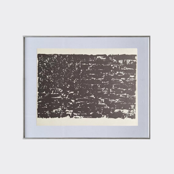RUPA No.51 — Flag I | Jasper Johns | Framed Vintage Art Print | Litograph Reproduction