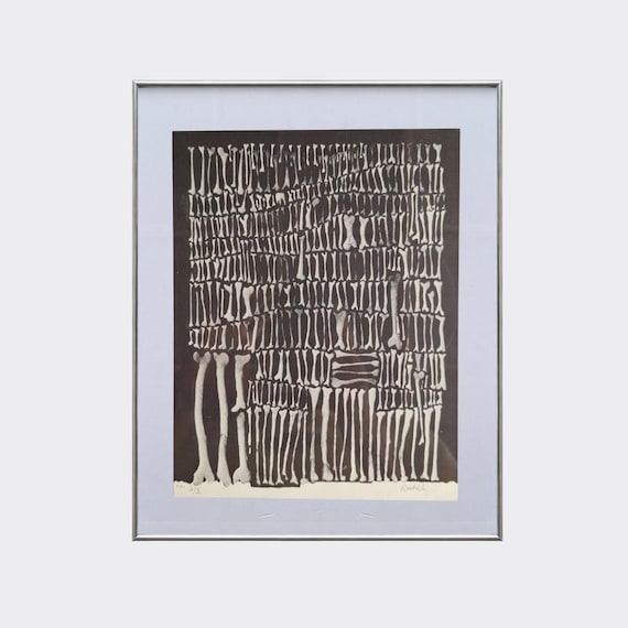 RUPA No.41 — Kleine Anatomie Blatt 1 | Paul Wunderlich | Framed Vintage Art Print | Litograph Reproduction