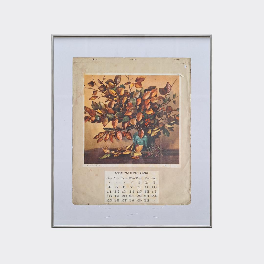 1956 Vintage Calendars - Etsy