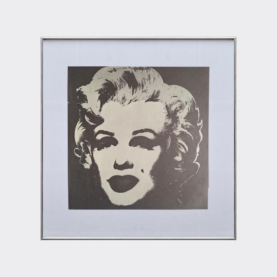 RUPA No.59 — Marilyn Monroe | Andy Warhol | Framed Vintage Art Print | Litograph Reproduction