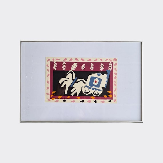 RUPA No.05 — The Burial of Pierrot | Henri Matisse Jazz | Vintage Art Book Plate, 1970s