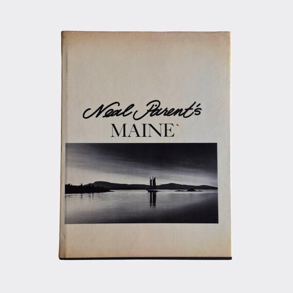 Neal Parent's MAINE | Black & White Coastal Americana | c.1989 | Hardcover