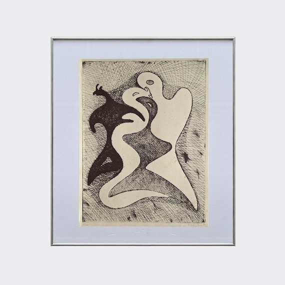 RUPA No.23 — Dangerous Liaisons | Max Ernst | Vintage Art Print | Etching & Drypoint Reproduction