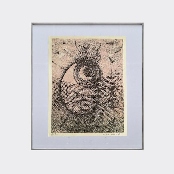 RUPA No.22 — Hommage à Rimbaud | Max Ernst | Vintage Art Print | Etching & Aquatint Reproduction