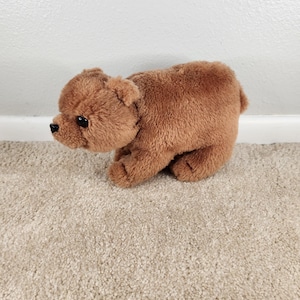 1975 Vintage Dakin Brown Bear Plush Toy