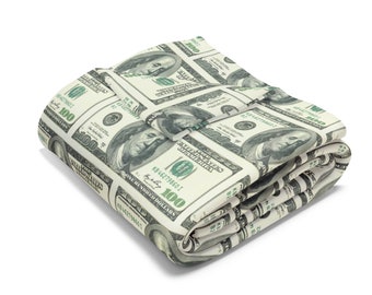 Money Throw Blanket