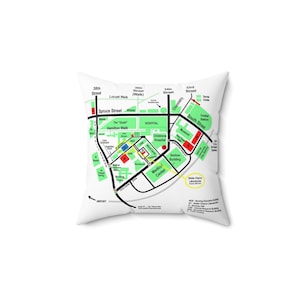 Almohada universitaria personalizada (UPenn)