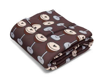 Espresso Martini Throw Blanket