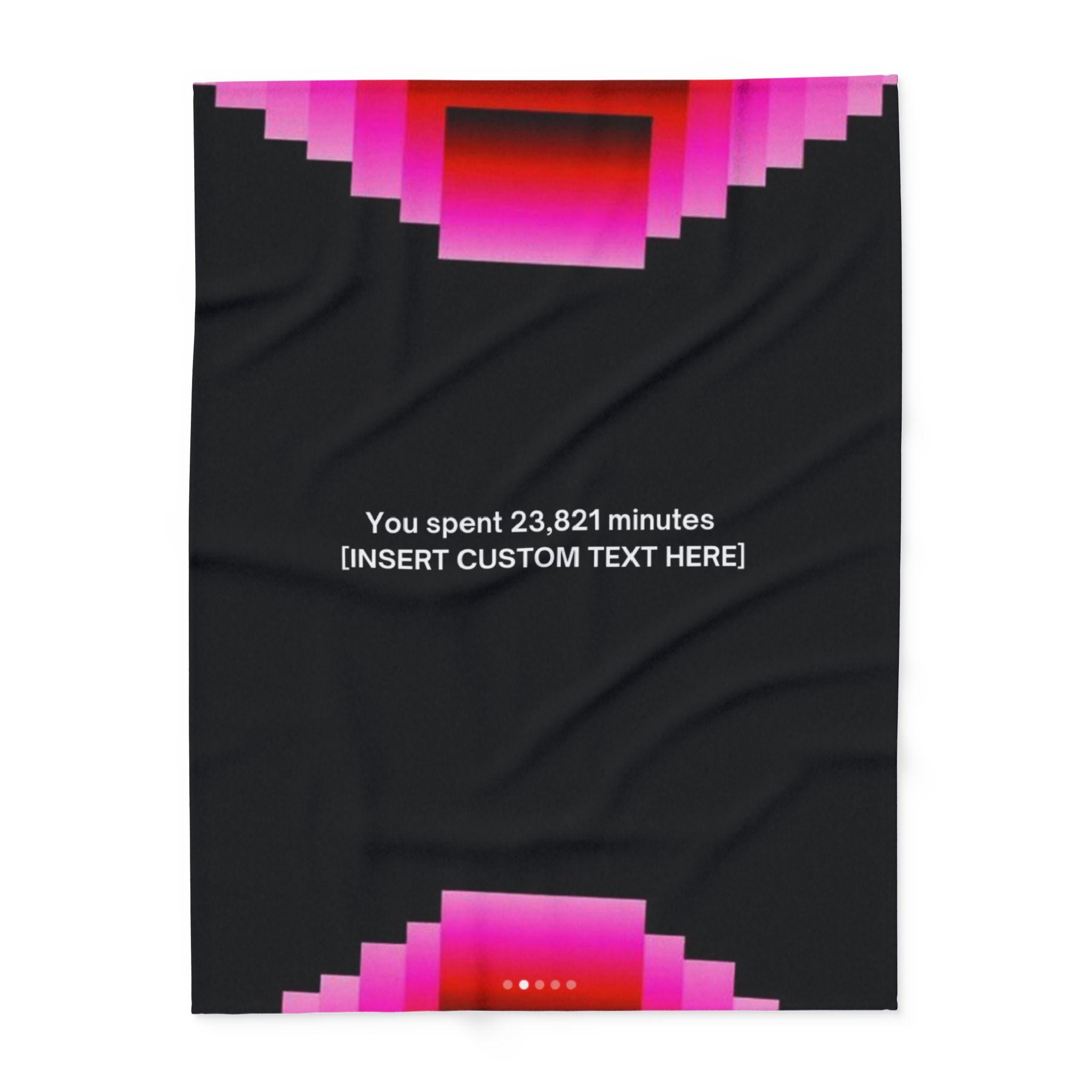 CUSTOM Spotify Wrapped Fleece Blanket