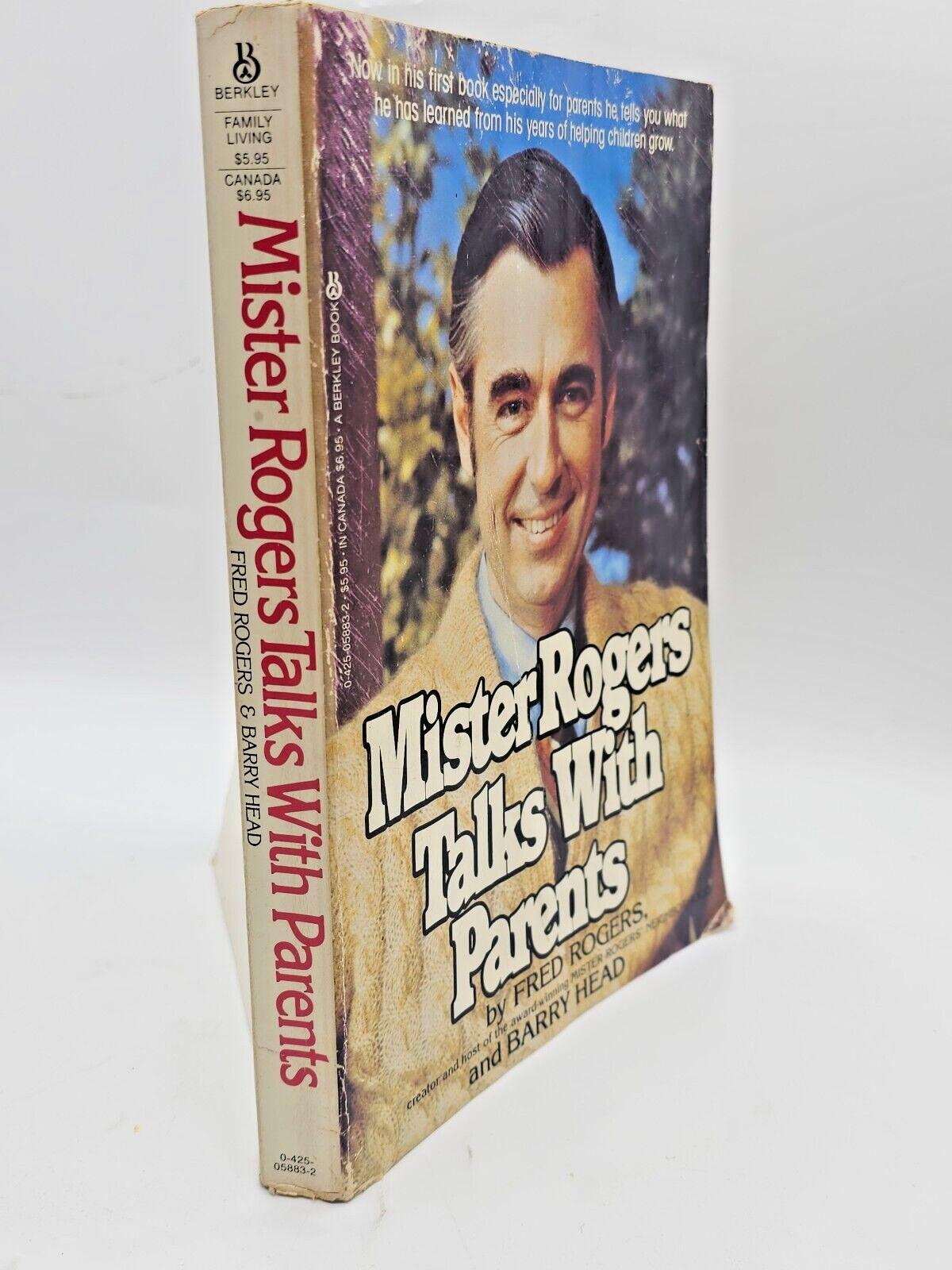 Mister Rogers Talks With Parents  (1st Ed) by Fred Rogers; Barry Head - Used
