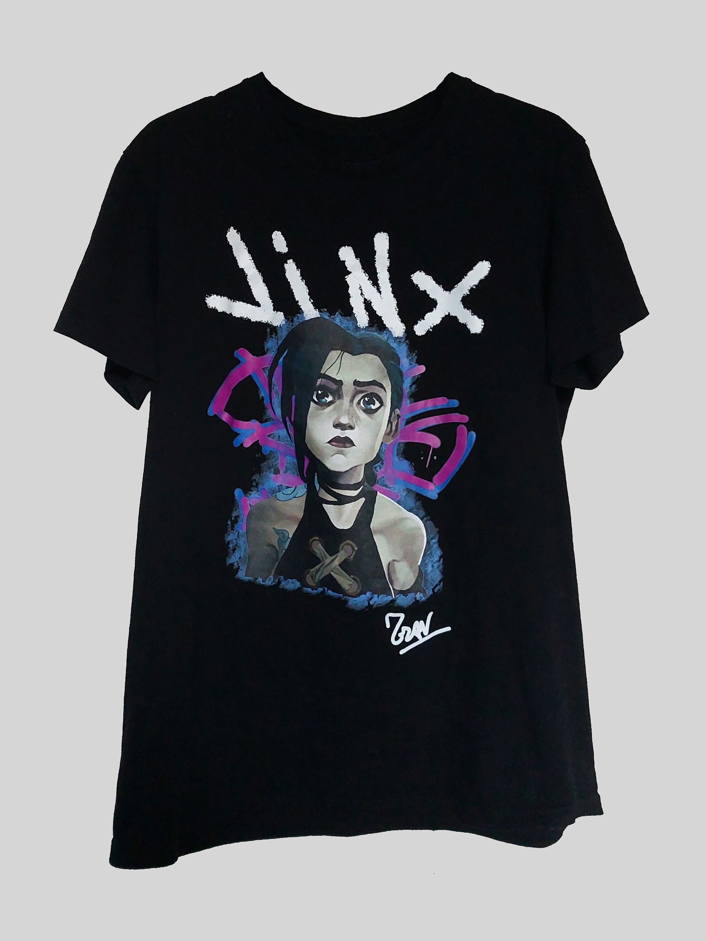 Jinx T-shirt, LOL Shirt, League of Legends Jinx Shirt, Arcane Jinx
