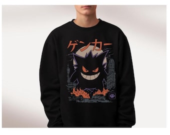 Gengar Japan Anime custom t-shirt ,