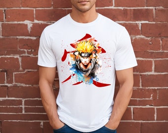 Naruto Ninja Character Fan Art Anime , Personalized Tees, gift for him, Anime Graphic Tee , Special  Tee