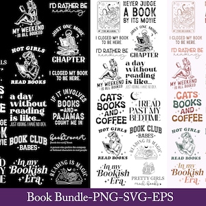 Book Lovers Svg Bundle, Reading SVG, Floral Books Svg,Retro Books Bundle Svg,Pile of Books Svg,Reading Book SVG Bundle,books svg, Book lover