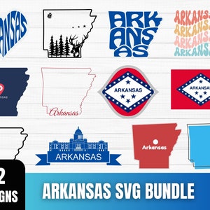 Arkansas SVG-bundel, Arkansas SVG, Arkansas PNG, Arkansas State svg, Arkansas illustraties, Arkansas Shirt Svg-bestand, digitale downloads