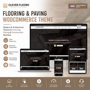 Flooring & Paving WooCommerce Template | WordPress Elementor Theme for Tiles, Wood and Outdoor Products