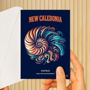 Cartes • Magnets New Caledonia Nautile • Collection de mon île