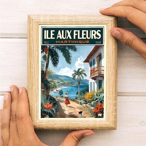 Cartes • Magnets L'Île aux Fleurs • Collection de Martinique • 2ZFT67