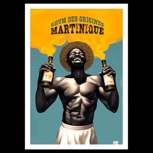 Cartes et Magnets Le Rhum des Origines • Collection retro de Martinique RHUM
