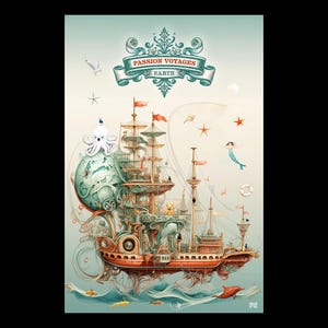 Cartes • Magnets Les Voyages Extraordinaires