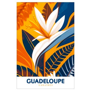 Cartes • Magnets Oiseau du Paradis • Collection de mon île • Illustration florale 456412-2