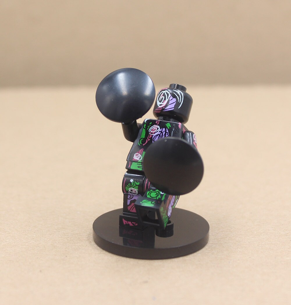 Custom Made Creative Minifigure the Blackened Spot Mini Figure Etsy