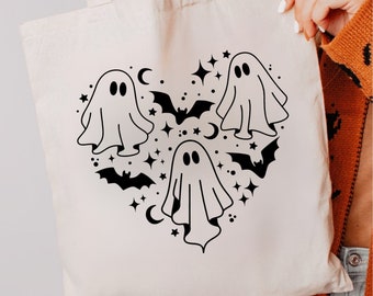 Halloween AutumnTote Bag | Spooky Season Gifts  | Spooky Birthday Gift | funny Halloween | fall gift | Tote Bag Gifts For autumn Lovers |