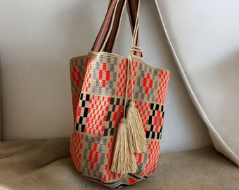 Bolso de playa wayuu