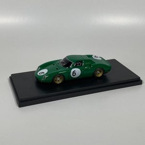 Bespoke 1/43 #6 Green Ferrari 250 LM, Vintage Diecast Model