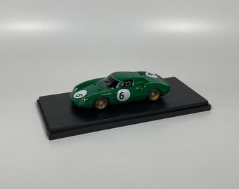 Bespoke 1/43 #6 Green Ferrari 250 LM, Vintage Diecast Model